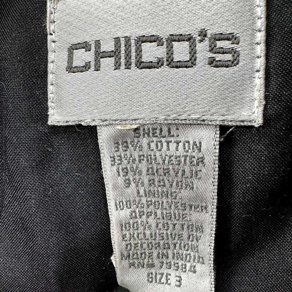 Chico's Shacket Jacket Patchwork Tapestry Paisley… - image 5